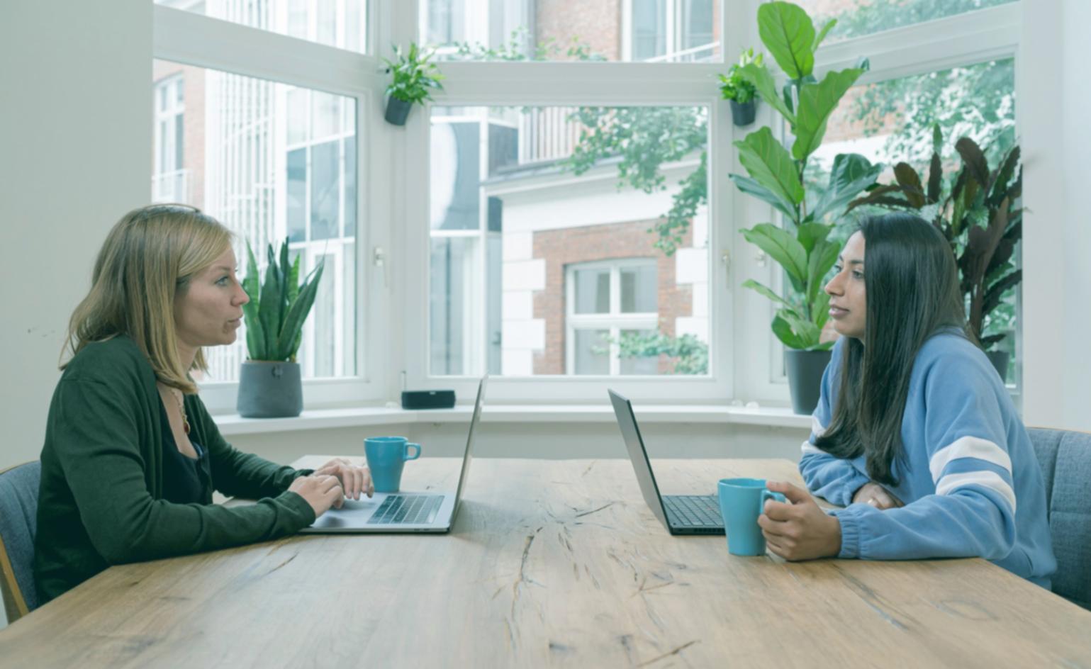 Teilnehmerin beim Online-Kurs zu Linkaufbau-Strategien