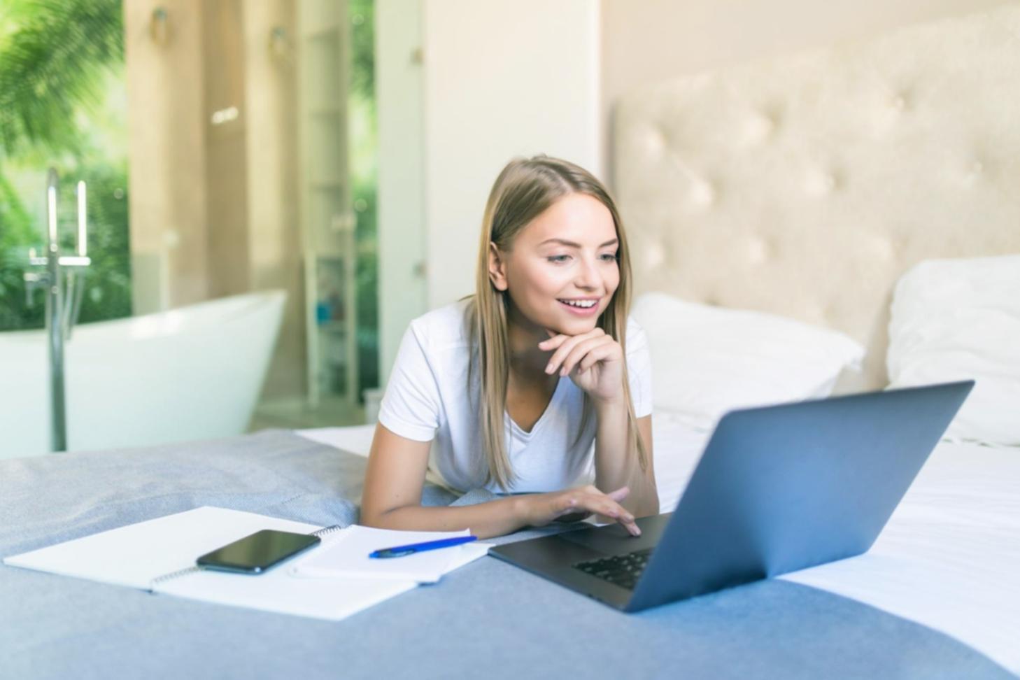 Workshop-Situation zu Linkaufbau-Strategien im digitalen Lernformat